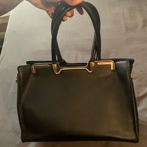 Black handbag